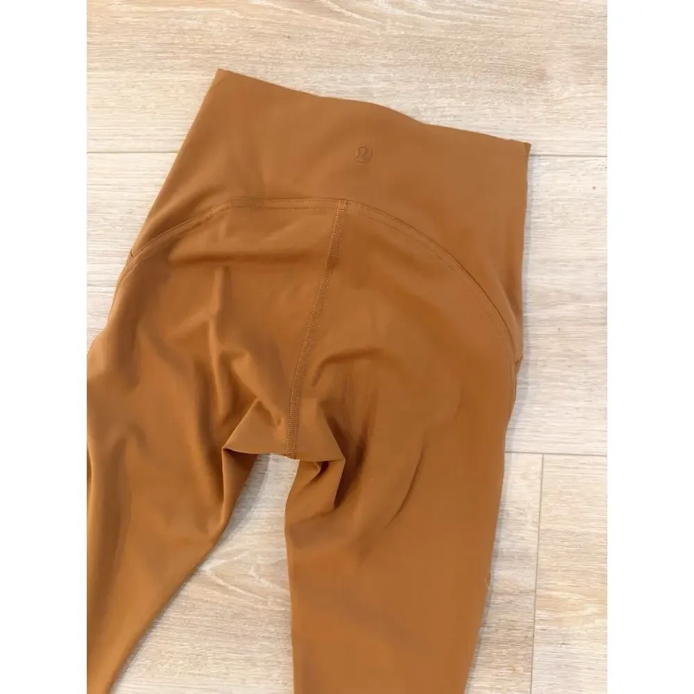 Lululemon InStill High-Rise Tight 25" Copper Brown Size 2 - Picture 9 of 12